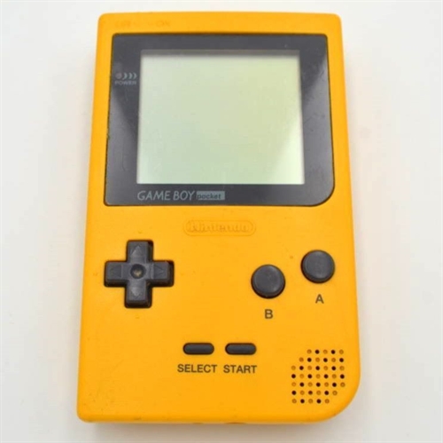 Gameboy Pocket - Gul - Konsol - SNR MH15133078 (B Grade) (Genbrug)